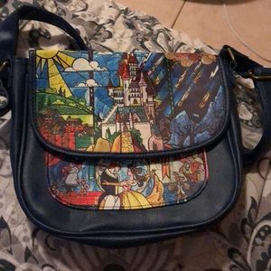 Beauty and the Beast stained glass body bag